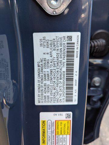 new 2025 Honda Civic Hybrid car, priced at $31,851