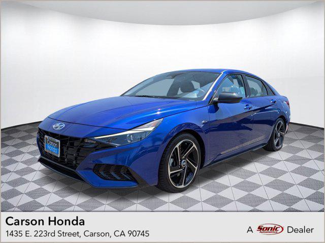 used 2023 Hyundai Elantra car, priced at $19,999