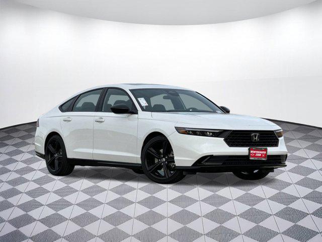 new 2025 Honda Accord Hybrid car, priced at $35,991