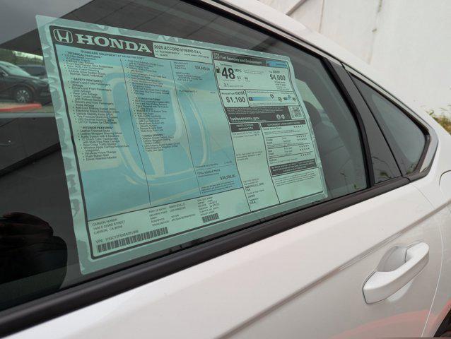 new 2025 Honda Accord Hybrid car, priced at $35,041