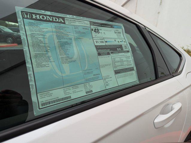 new 2025 Honda Accord Hybrid car, priced at $35,041