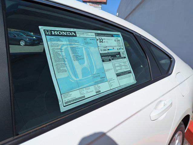 new 2025 Honda Accord car, priced at $28,961