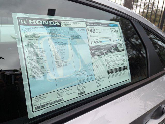 new 2025 Honda Civic Hybrid car, priced at $31,421