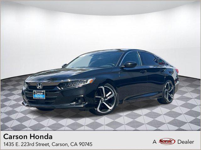 used 2021 Honda Accord car, priced at $21,999