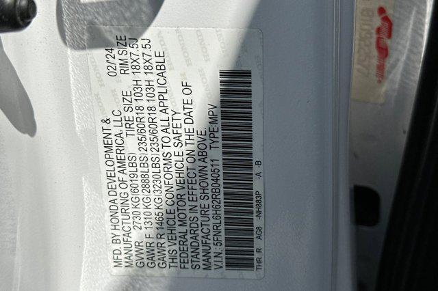 used 2024 Honda Odyssey car, priced at $34,999