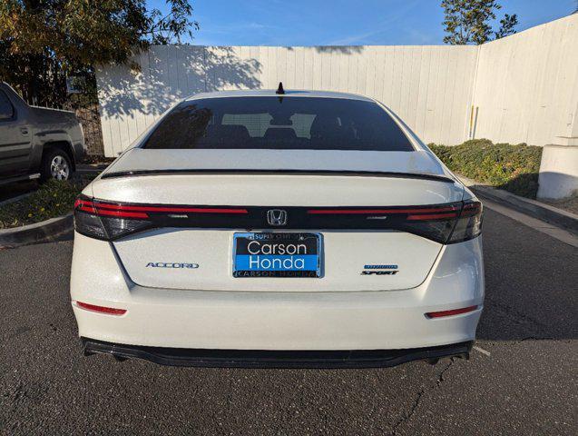 used 2023 Honda Accord Hybrid car, priced at $28,498