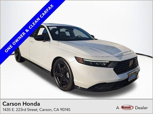 used 2023 Honda Accord Hybrid car, priced at $28,498