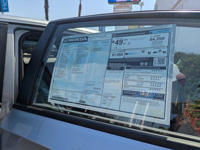 new 2025 Honda Civic Hybrid car, priced at $31,419