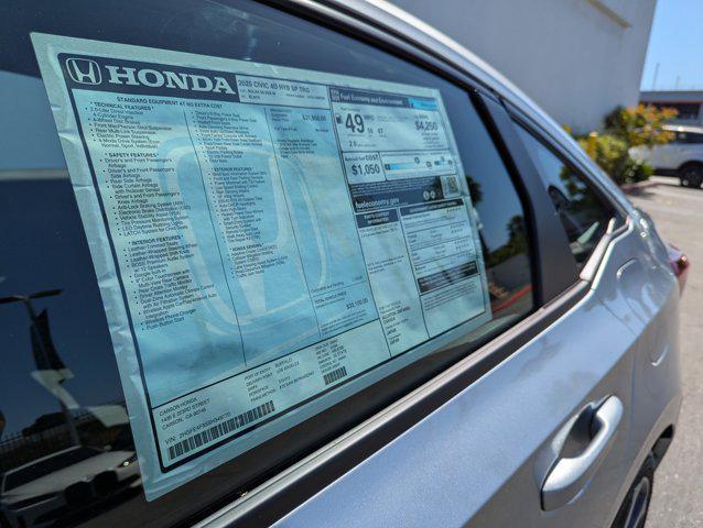 new 2025 Honda Civic Hybrid car, priced at $31,421