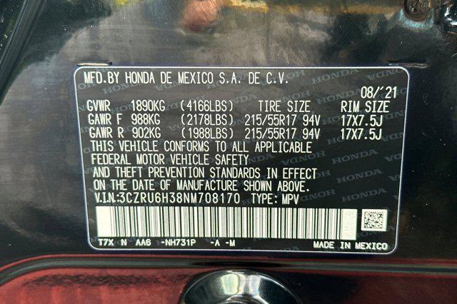 used 2022 Honda HR-V car, priced at $17,498