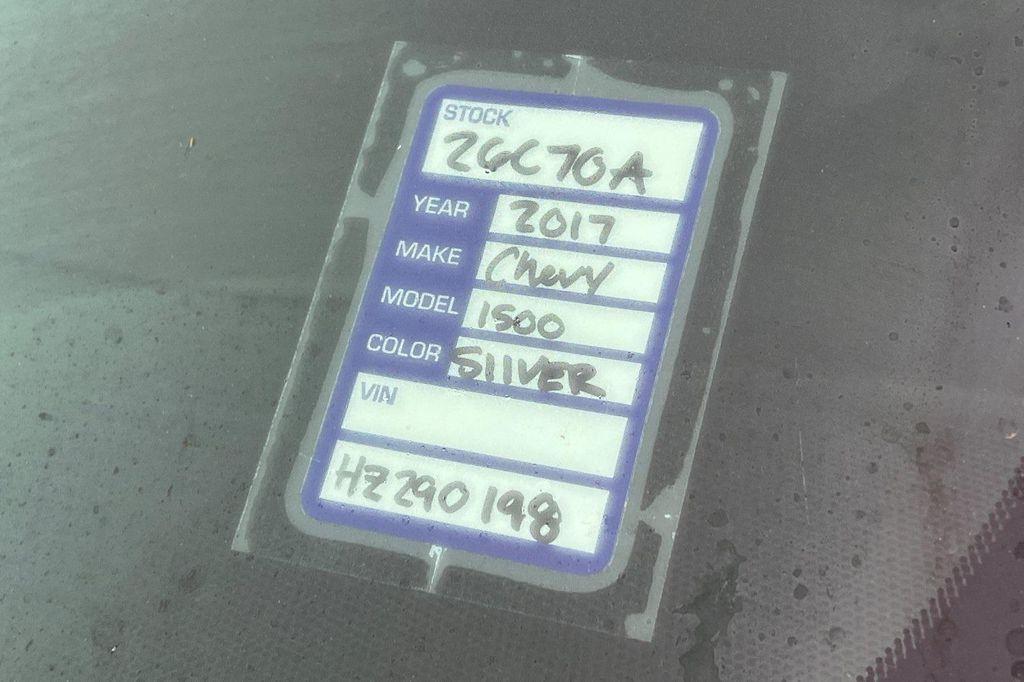 used 2017 Chevrolet Silverado 1500 car, priced at $22,900