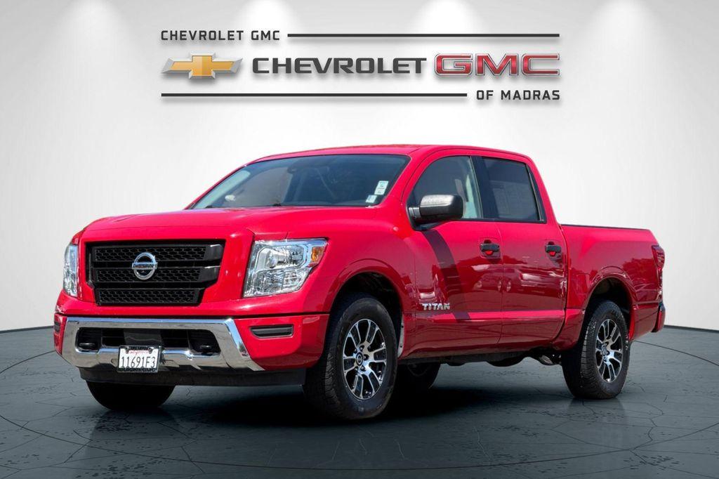 used 2022 Nissan Titan car, priced at $33,900