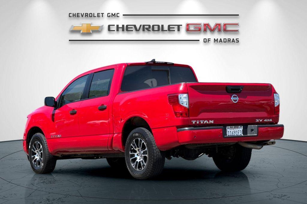 used 2022 Nissan Titan car, priced at $33,900
