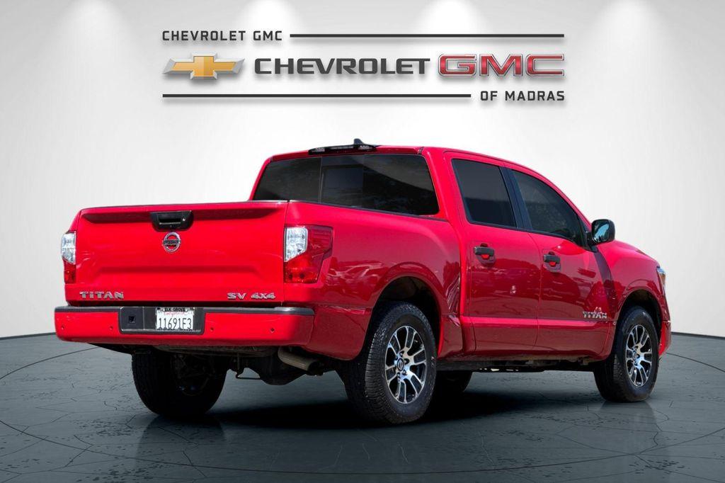 used 2022 Nissan Titan car, priced at $33,900
