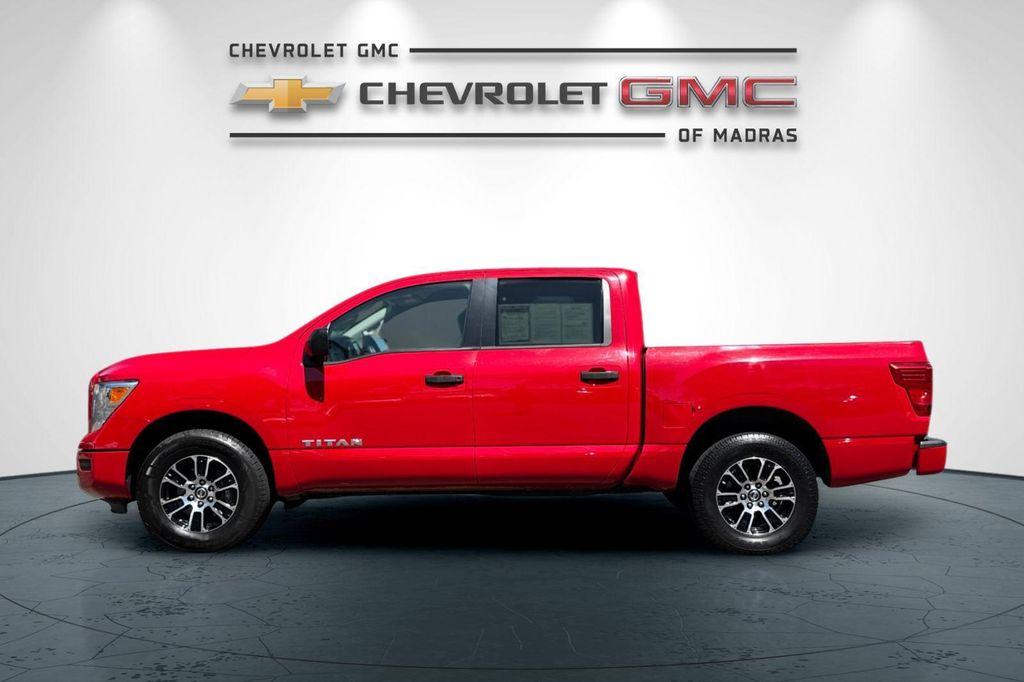 used 2022 Nissan Titan car, priced at $33,900