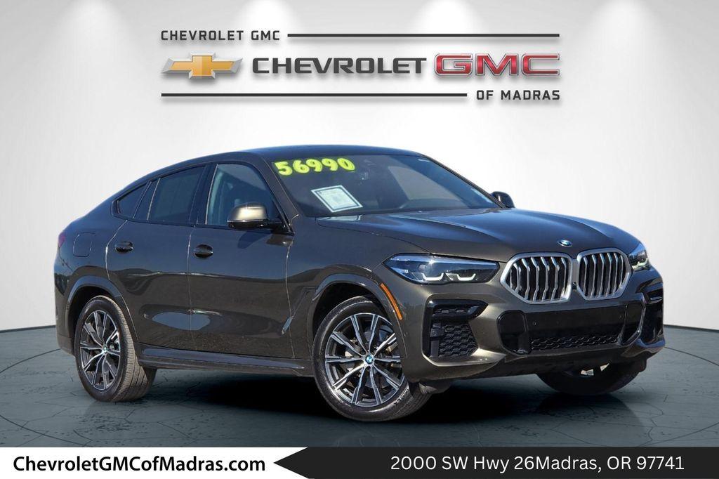used 2022 BMW X6 car, priced at $50,900