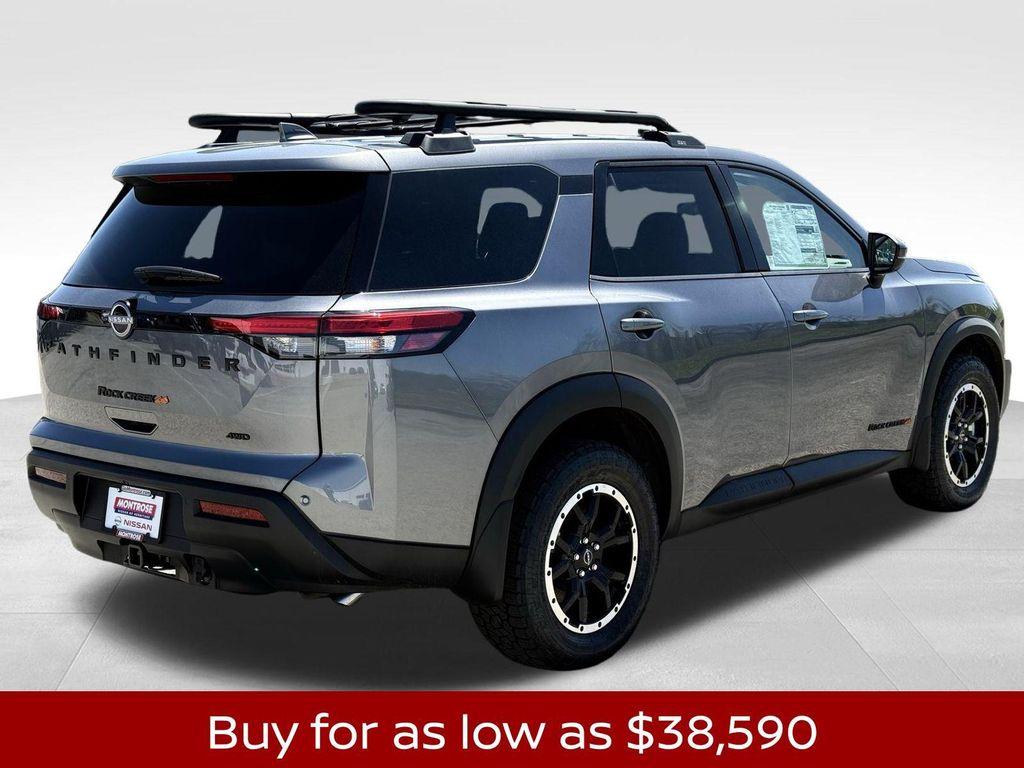 new 2025 Nissan Pathfinder car, priced at $38,590