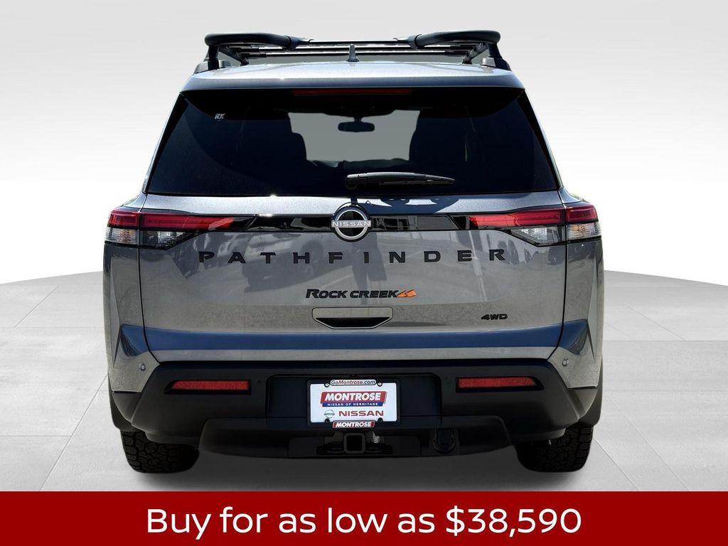 new 2025 Nissan Pathfinder car, priced at $38,590