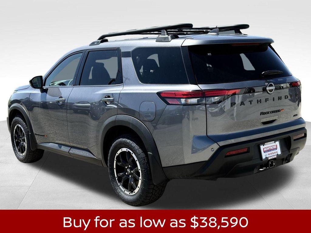 new 2025 Nissan Pathfinder car, priced at $38,590