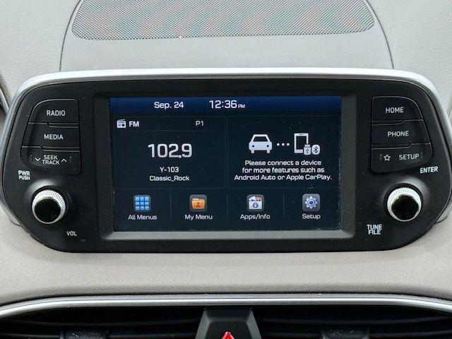 used 2019 Hyundai Santa Fe car, priced at $9,750