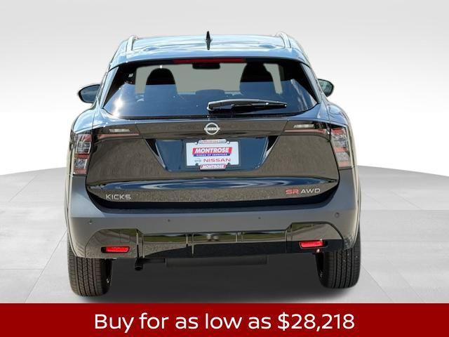 new 2025 Nissan Kicks car, priced at $28,218