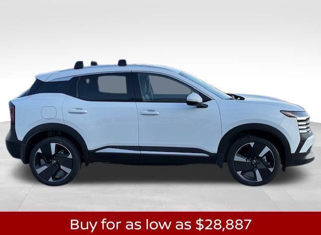 new 2025 Nissan Kicks car, priced at $28,887