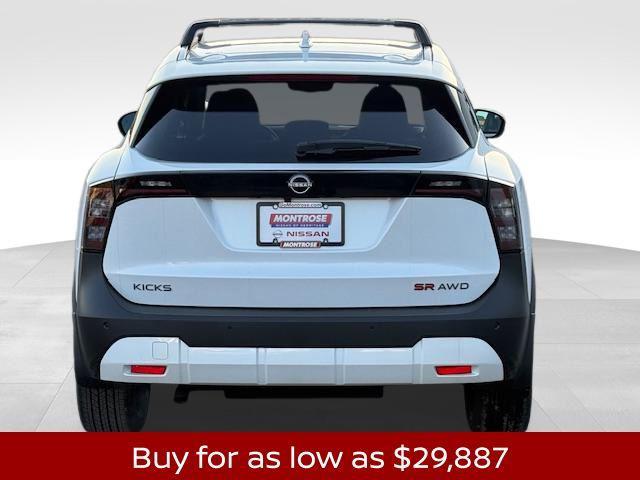new 2025 Nissan Kicks car, priced at $29,887