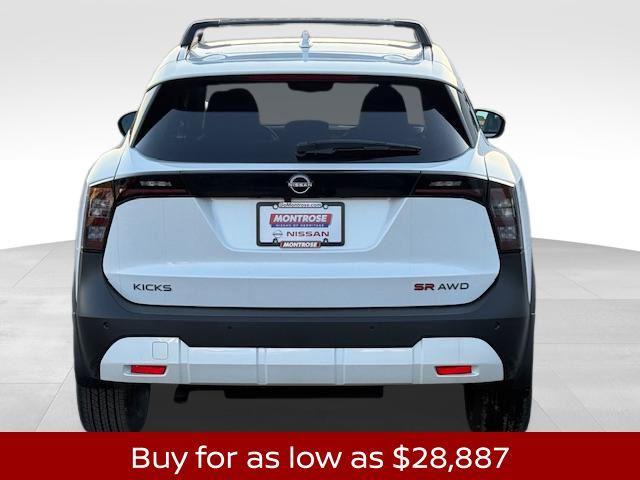 new 2025 Nissan Kicks car, priced at $28,887