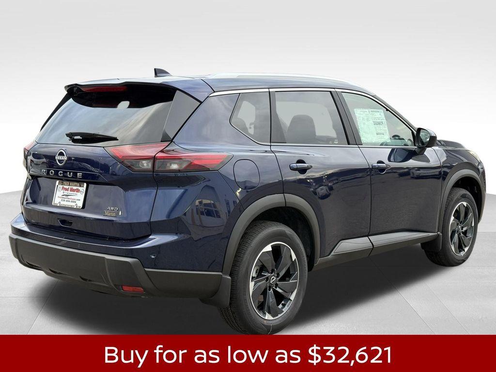 new 2026 Nissan Rogue car, priced at $32,621