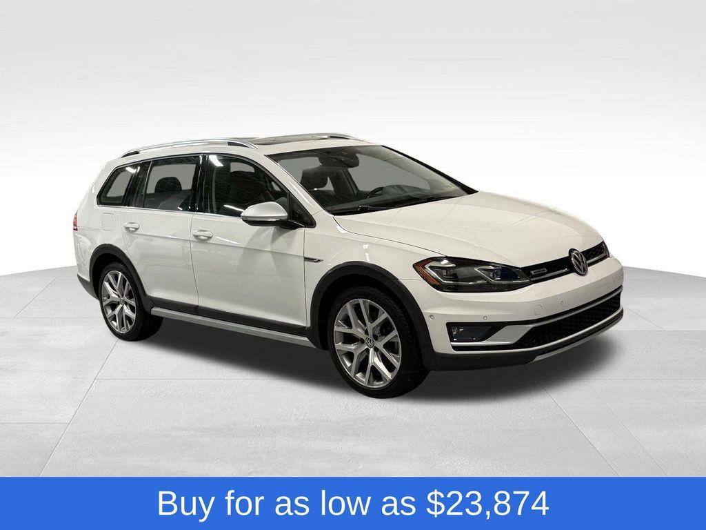 used 2018 Volkswagen Golf Alltrack car, priced at $23,874