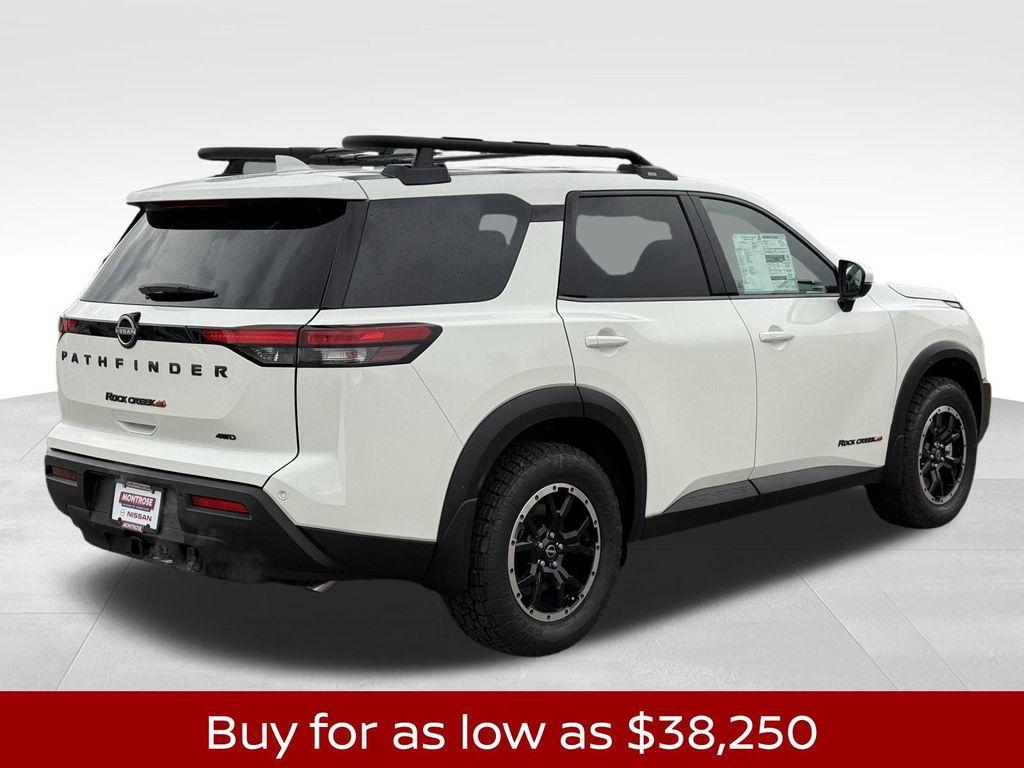 new 2025 Nissan Pathfinder car, priced at $38,250