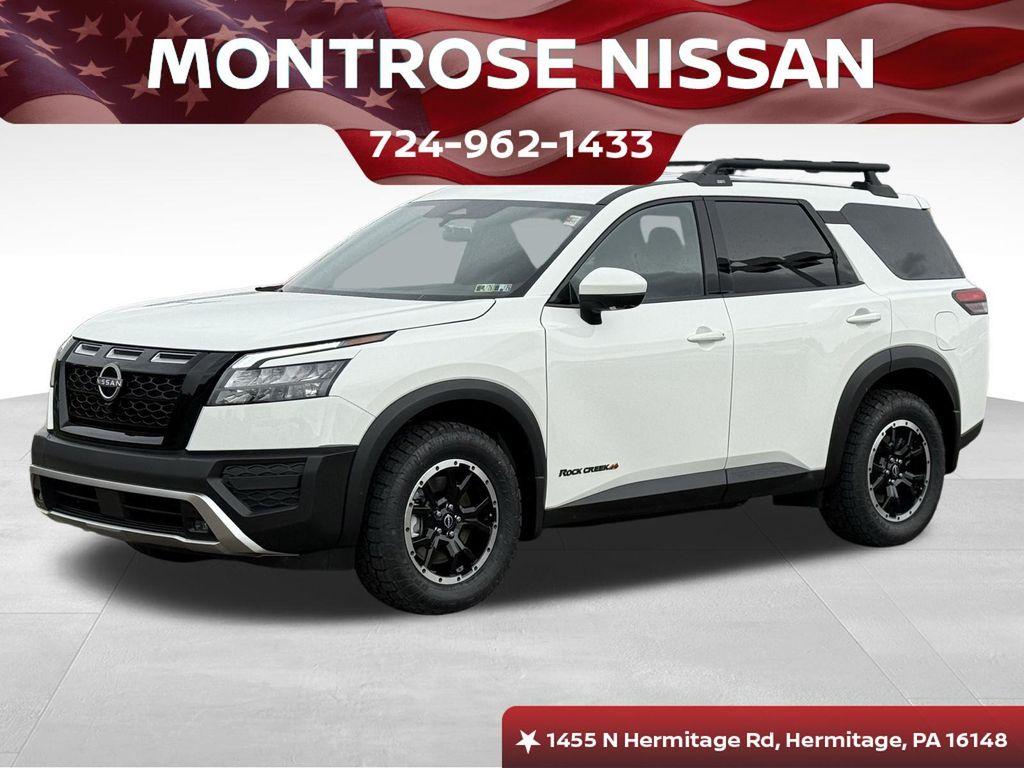 new 2025 Nissan Pathfinder car, priced at $38,250