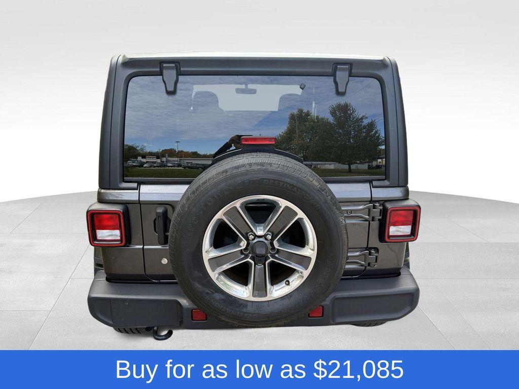used 2018 Jeep Wrangler Unlimited car, priced at $21,085