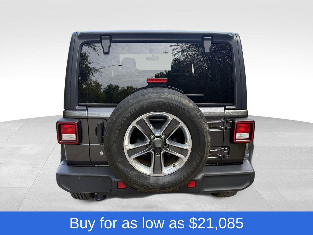 used 2018 Jeep Wrangler Unlimited car, priced at $21,085
