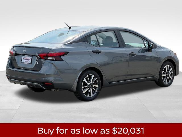 new 2025 Nissan Versa car, priced at $20,031