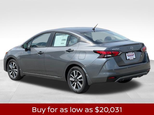 new 2025 Nissan Versa car, priced at $20,031