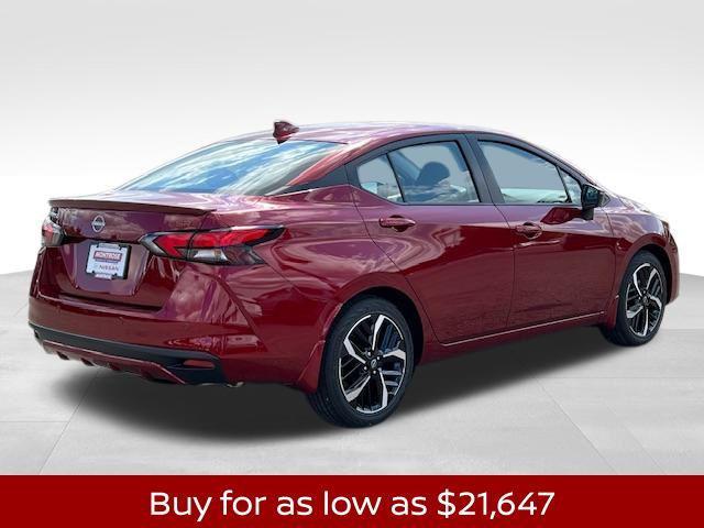 new 2025 Nissan Versa car, priced at $21,647