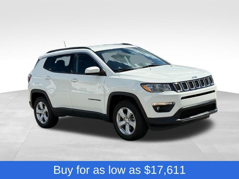 used 2020 Jeep Compass car, priced at $17,611