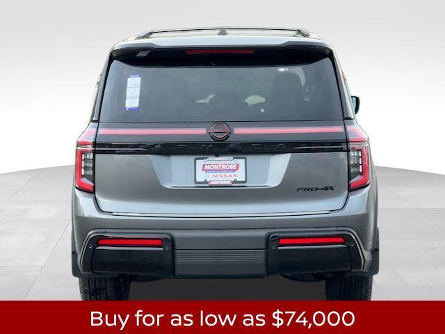 new 2025 Nissan Armada car, priced at $74,000