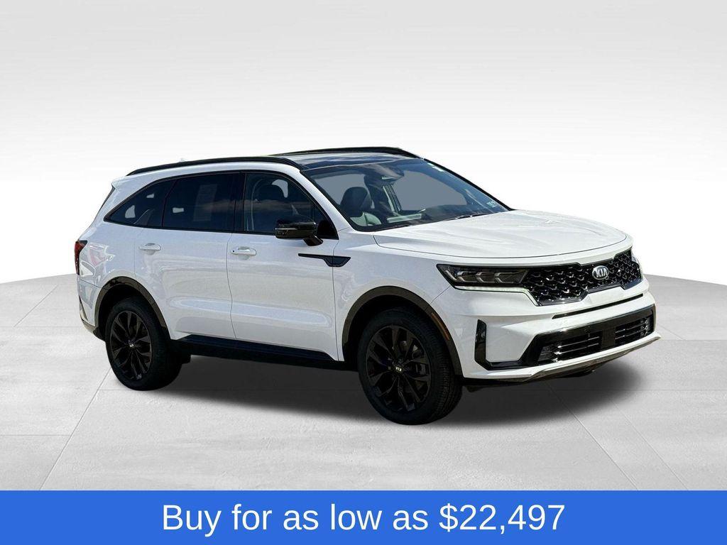 used 2021 Kia Sorento car, priced at $22,497