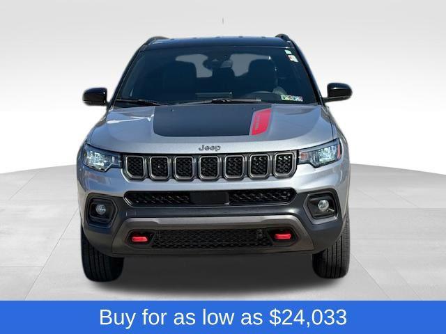 used 2024 Jeep Compass car, priced at $24,033