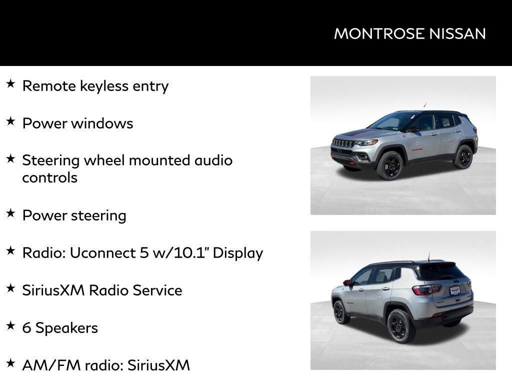 used 2024 Jeep Compass car, priced at $25,057