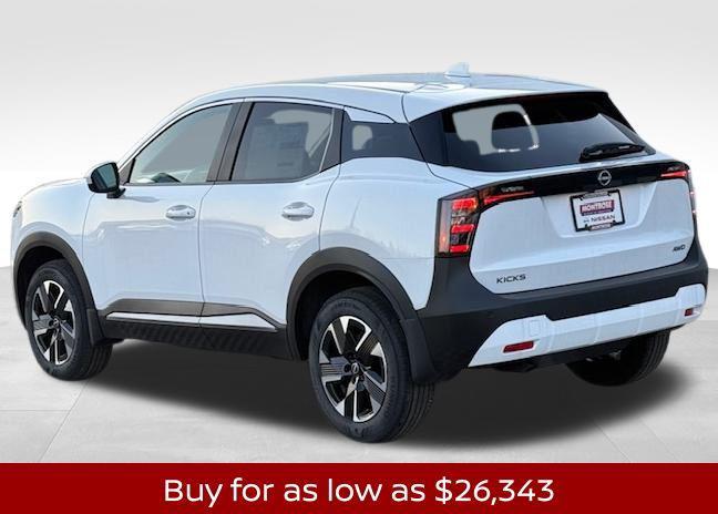 new 2025 Nissan Kicks car, priced at $26,343
