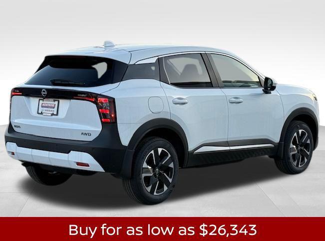 new 2025 Nissan Kicks car, priced at $26,343