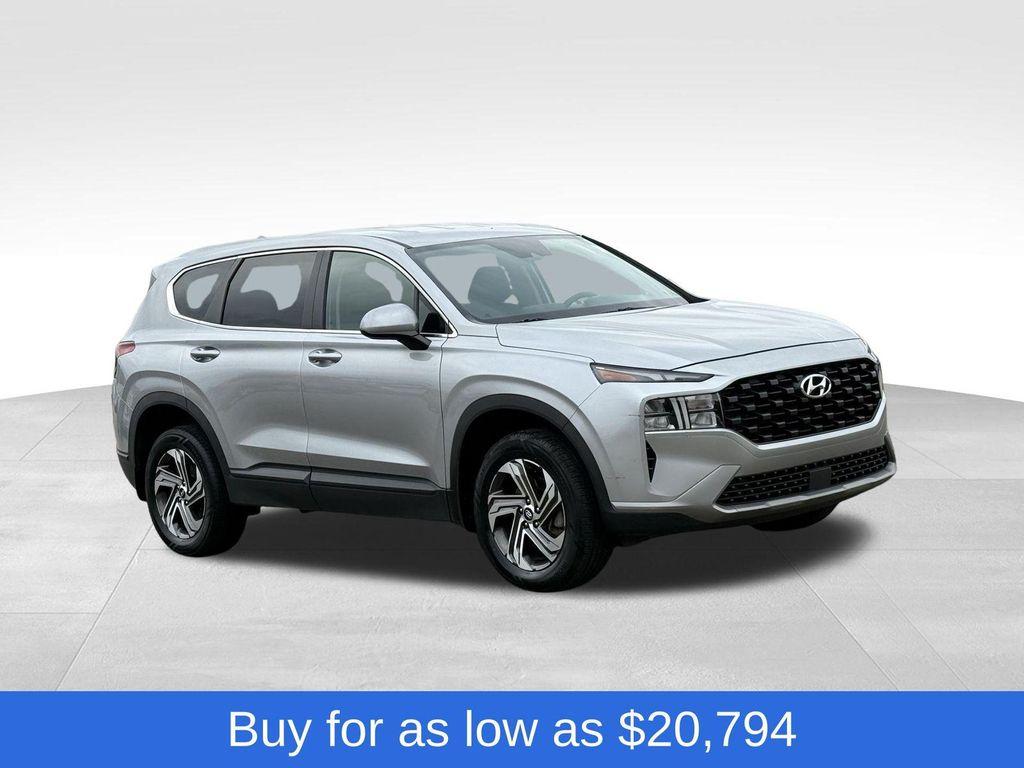 used 2022 Hyundai Santa Fe car, priced at $20,794