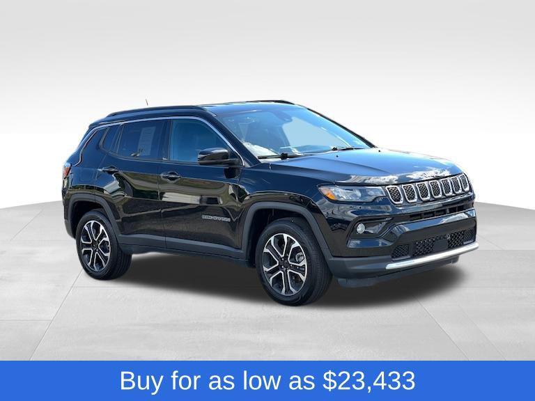 used 2023 Jeep Compass car, priced at $23,433