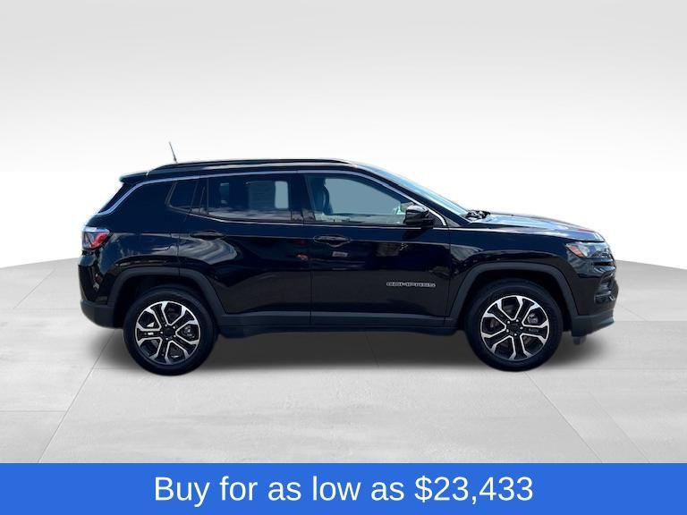 used 2023 Jeep Compass car, priced at $23,433