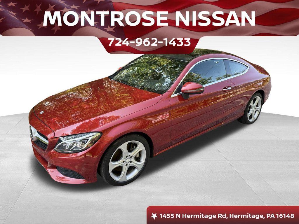 used 2017 Mercedes-Benz C-Class car, priced at $18,928
