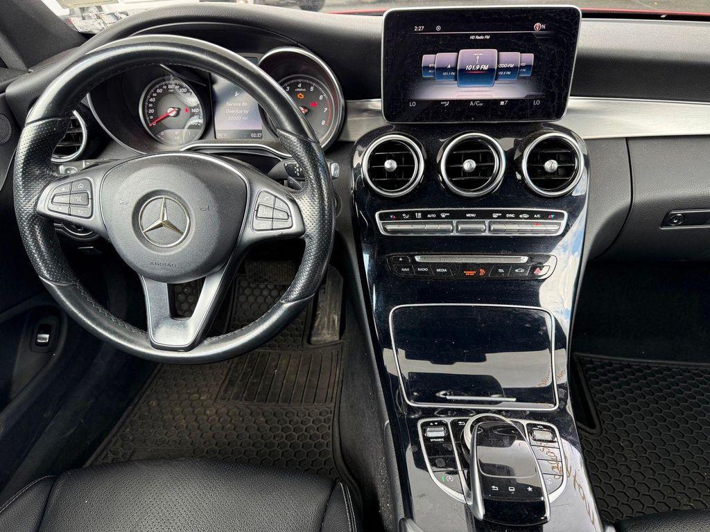 used 2017 Mercedes-Benz C-Class car, priced at $18,928