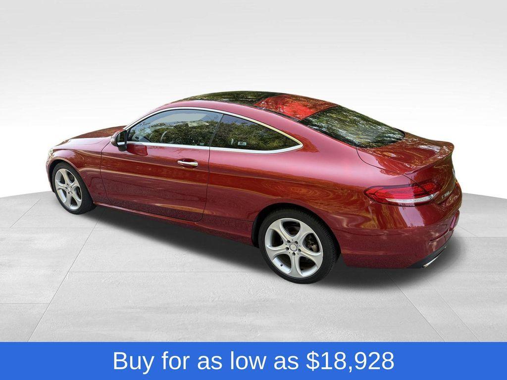 used 2017 Mercedes-Benz C-Class car, priced at $18,928